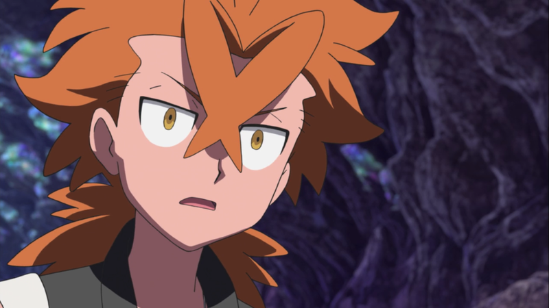Yes, that is actually Cross’ hairstyle. This was probably the reaction when the hairdresser first showed him his reflection.